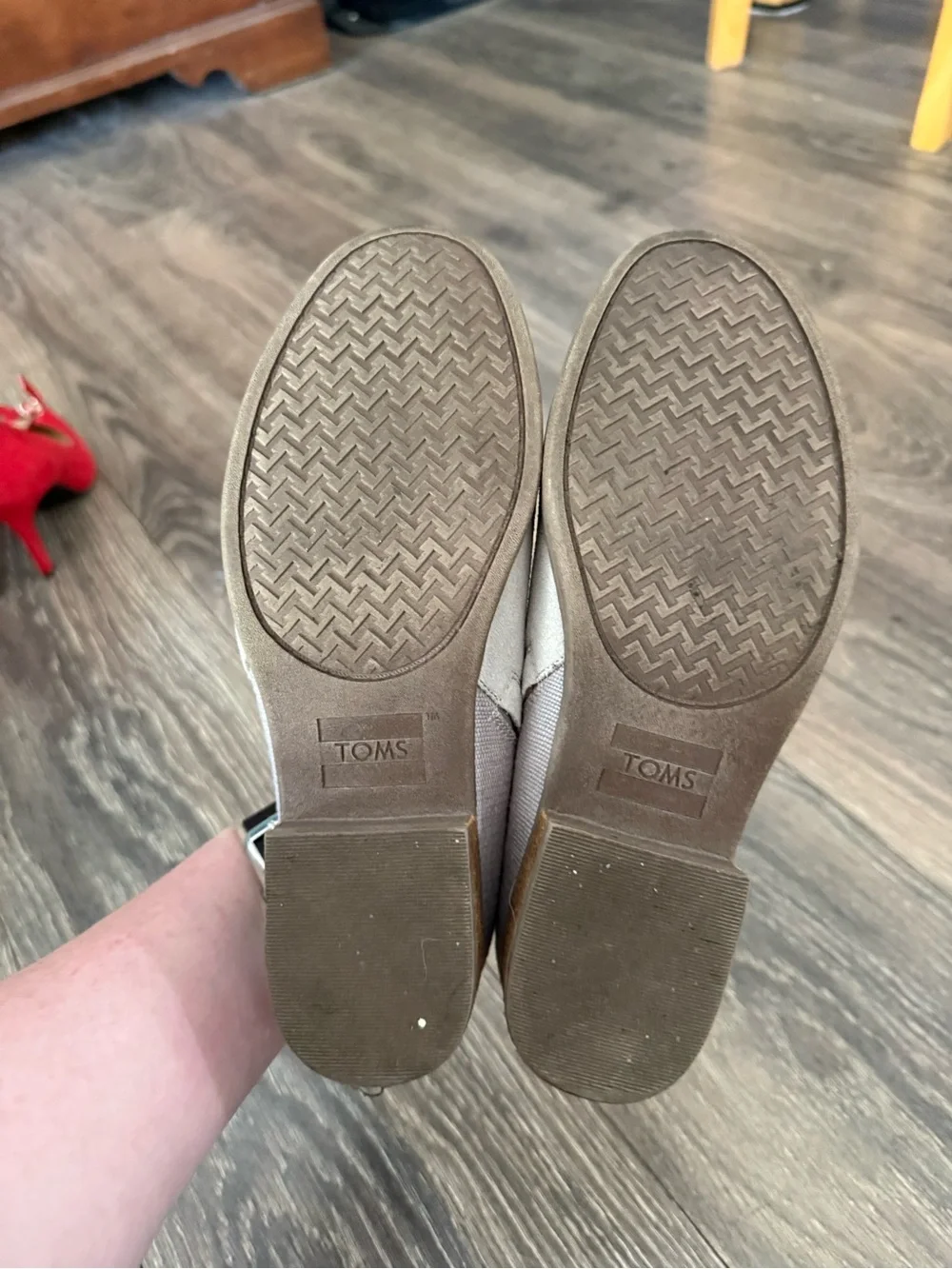 Toms great worn
